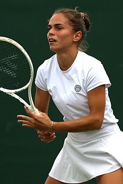 Grammatikopoulou ve Wimbledonu 2023