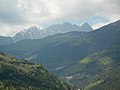 Vista sul Canale di Gorto e il Volaia