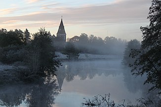 Hamneda kyrka am Lagan (Oktober 2010)