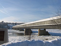 Ponte coperto ad Hartland