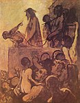 Honoré Daumier, Ecce Homo (1850).