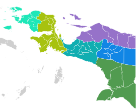 Indonesian administrative divisions in western New Guinea (as at July 2022).svg