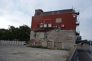 The back of the building before the construction of the surrounding Convention Centre Precinct.