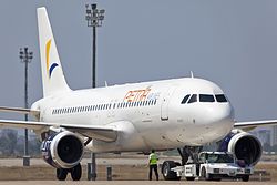 Airbus A320-200 der Petra Airlines