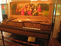 Clavecin et virginal. Joannes Ruckers, Anvers, 1619.