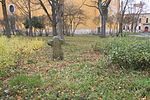 Kříž v parku u kostela, Jaroměř-Josefov, Masarykovo náměstí,.JPG
