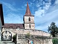 Friedhofsmauer, ehemalige Wehrmauer