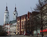 Krnov - St. Martin church and market square.jpg