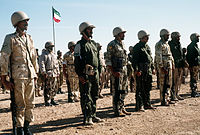 Soldados kuwaitianos durante a Operação Escudo do Deserto.