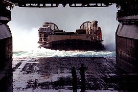 LCAC vor dem Welldeck