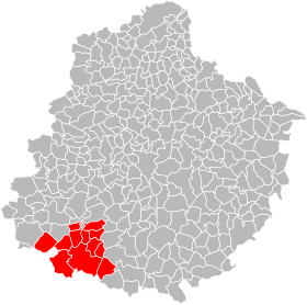 Localisation de Communauté de communes du Pays fléchois