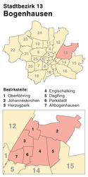 Bogenhausen – Mappa