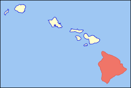 Карта Гавайев с выделением Гавайев (остров) .svg