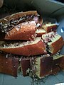 Sweet Martabak filled with chocolate