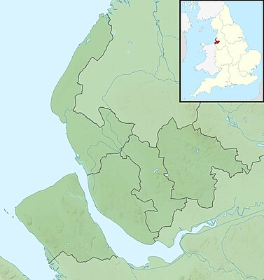 Kartposition England Merseyside