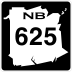 Route 625 marker