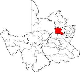 Municipalità locale di Tsantsabane – Mappa