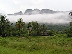 Fog over Viñales Valley