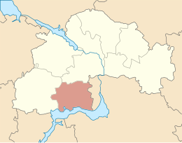 Distret de Nikopol' - Localizazion