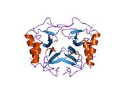 1nap​: Kristalna struktura rekombinantnog ljudskog neutrofil-aktivirajućeg peptida-2 (M6L) u 1.9 Å rezoluciji