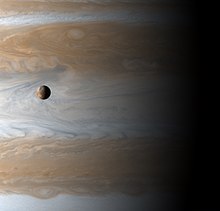 The Cassini-Huygens mission's view of Jupiter and its moon Io on January 1, 2001 PIA02879 - A New Year for Jupiter and Io.jpg