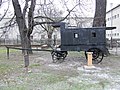19th century Russian kibitka wagon used for transporting political prisoners