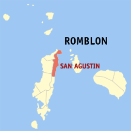 San Agustin na Romblon Coordenadas : 12°34'8.00"N, 122°7'53.00"E