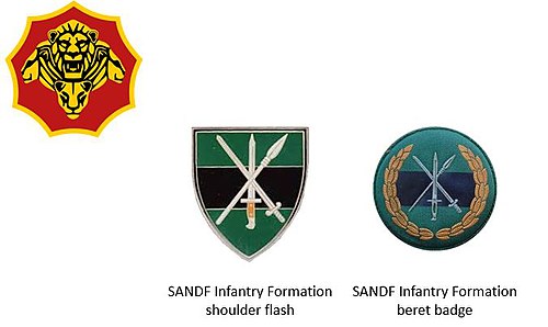 SANDF era Infantry Formation insignia SANDF era Infantry Formation insignia.jpg