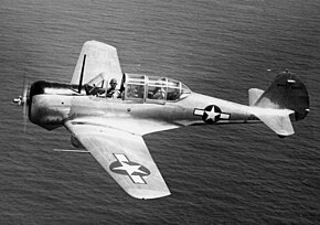 A U.S. Navy SNC-1 in September 1943