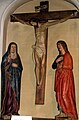 Gruppo scultoreo di Gesù crocifisso, con Maria e San Giovanni