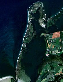 Satelite bildo de Hiddensee