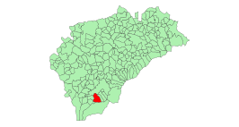 Kaart van Otero de Herreros