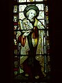 North chancel window featuring St John the Divine or John of Patmos
