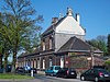 Stationsgebouw op de lijn Gent-Eeklo