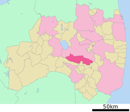 Sukagawa – Mappa