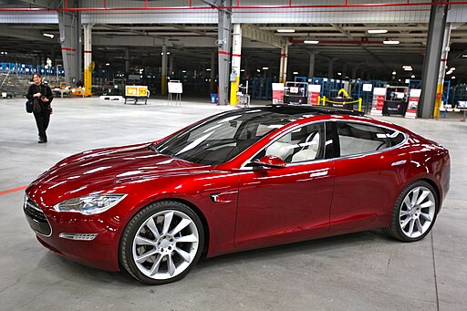 Tesla Model S Indoors