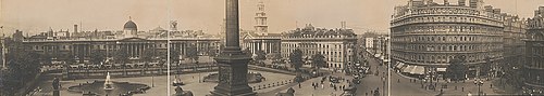 Trafalgar Square, 1908.