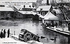 Troyes, inondations de 1910