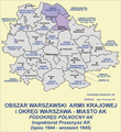 Obszar Warszawski AK, Podokręg Północny, Insp. Przasnysz