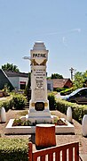 Le monument aux morts.