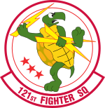 121 Fighter Squadron emblem.svg