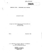 Asbestos Study - Procedures and Findings (1965)