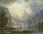 アルバート・ビアスタット, In the Sierras, 1868年