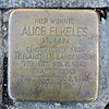 Stolperstein für Alice Elkeles