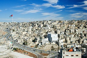 An overview of Amman in Jordan, the host city