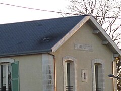 Ancienne gare de Fresnay-l'Évêque.