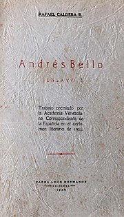 Miniatura para Andrés Bello (Rafael Caldera)