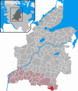 Poziția Arpsdorf pe harta districtului Rendsburg-Eckernförde