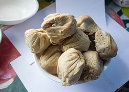 Boules de kenkey.