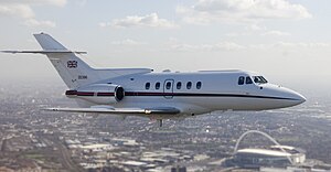 BAe125 aircraft from a flight of 32 (The Royal) Squadron MOD 45147916 (cropped).jpg